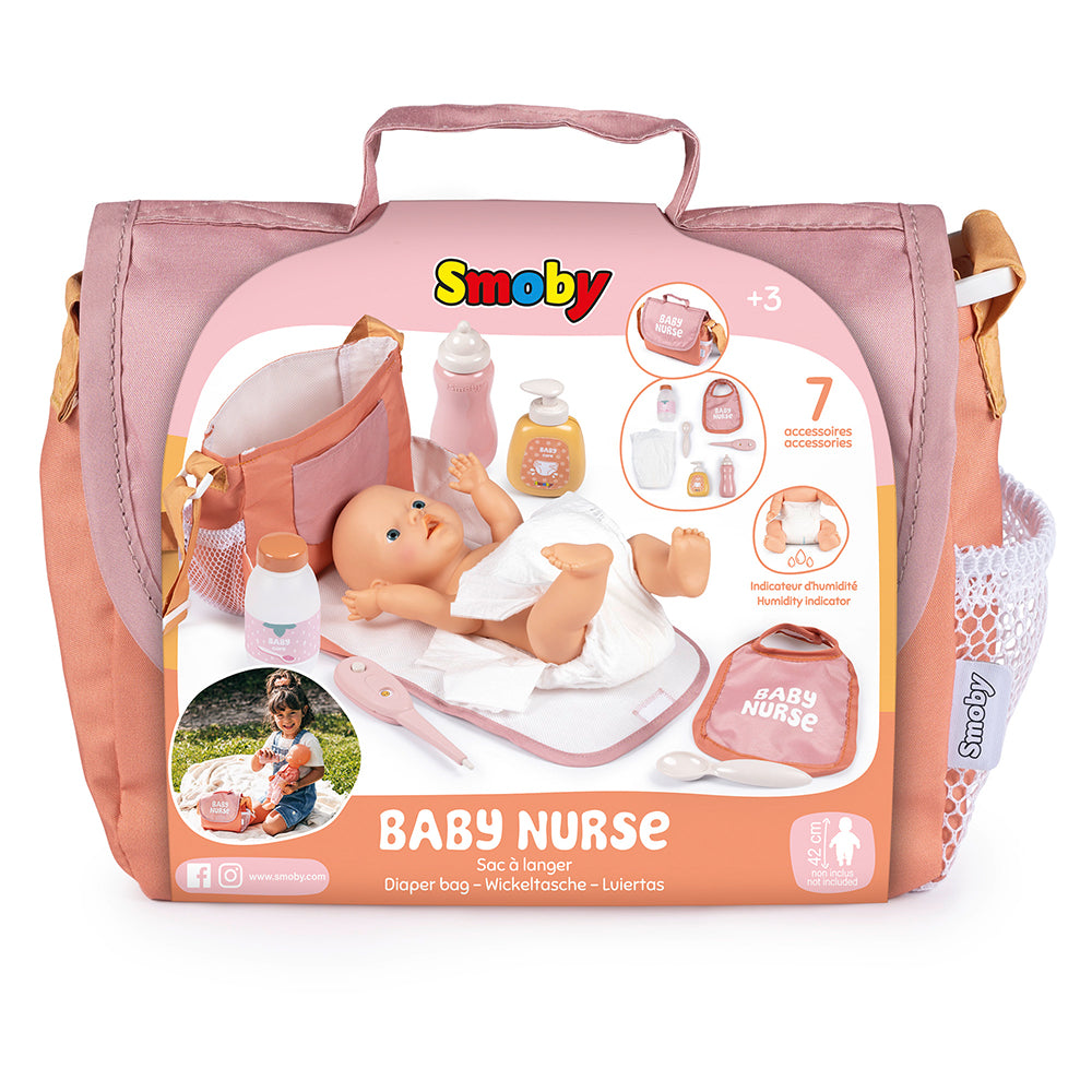 Baby Nurse - Sac à langer à bandoulière 8 pièces