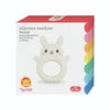 🐰 Anneau de Dentition Lapin en Silicone – Motif Pastel