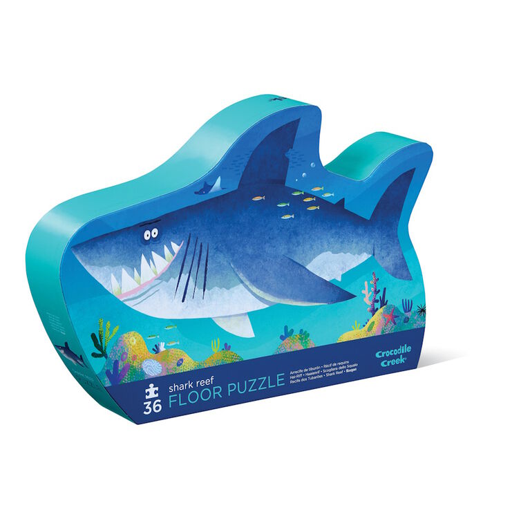 Crocodile creek-puzzle requin36 morceaux de plancher