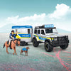 Dickie - Remorque de chevaux - Police