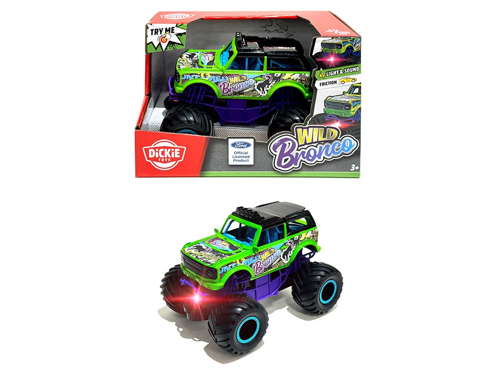 Dickie - Wild Bronco Truck with Sound and Light 18cm