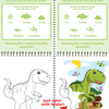 Coloriage à l'eau dinosaures