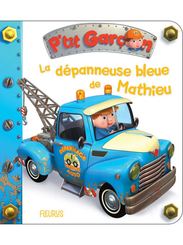 The blue tow truck mathieu