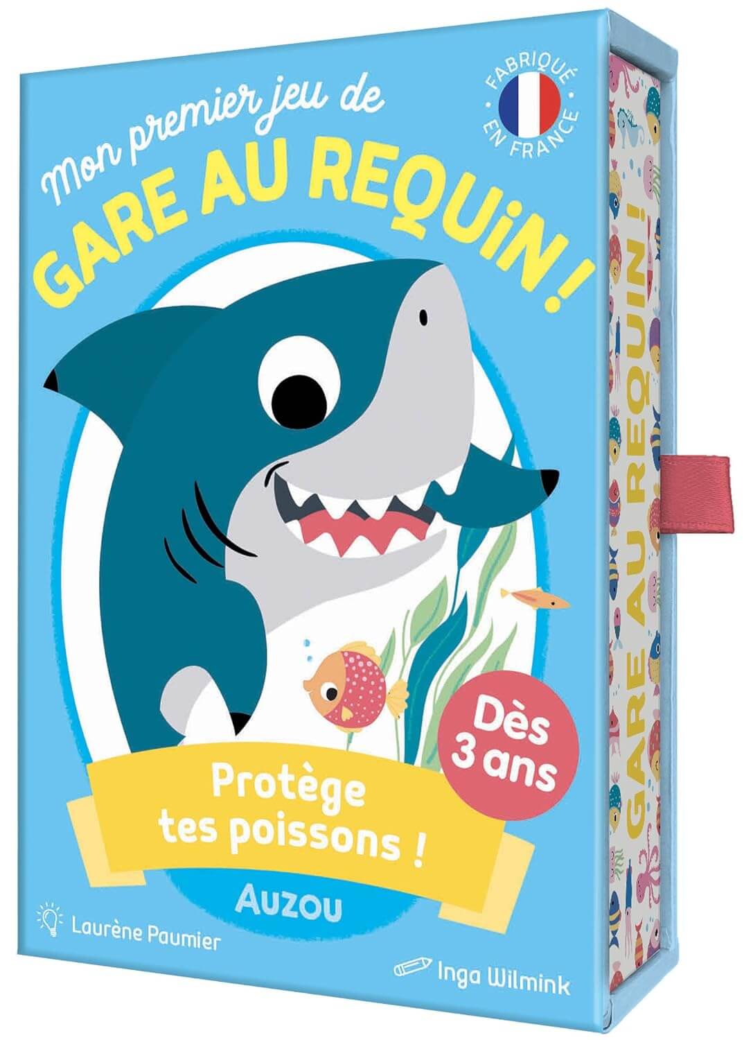 Mon premier jeu de gare au requin ! : protège tes poissons - jeu de cartes requin pour enfants.