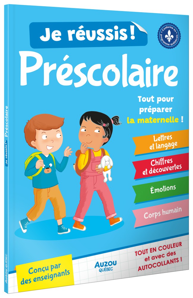 Je réussis le préscolaire