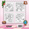 Petits bonheurs d'animaux - Coloriage réconfortant