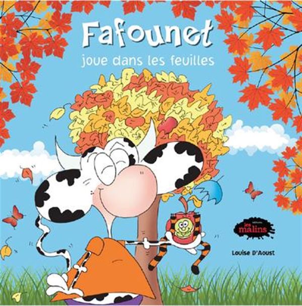 Fafounet joue dans les feuilles