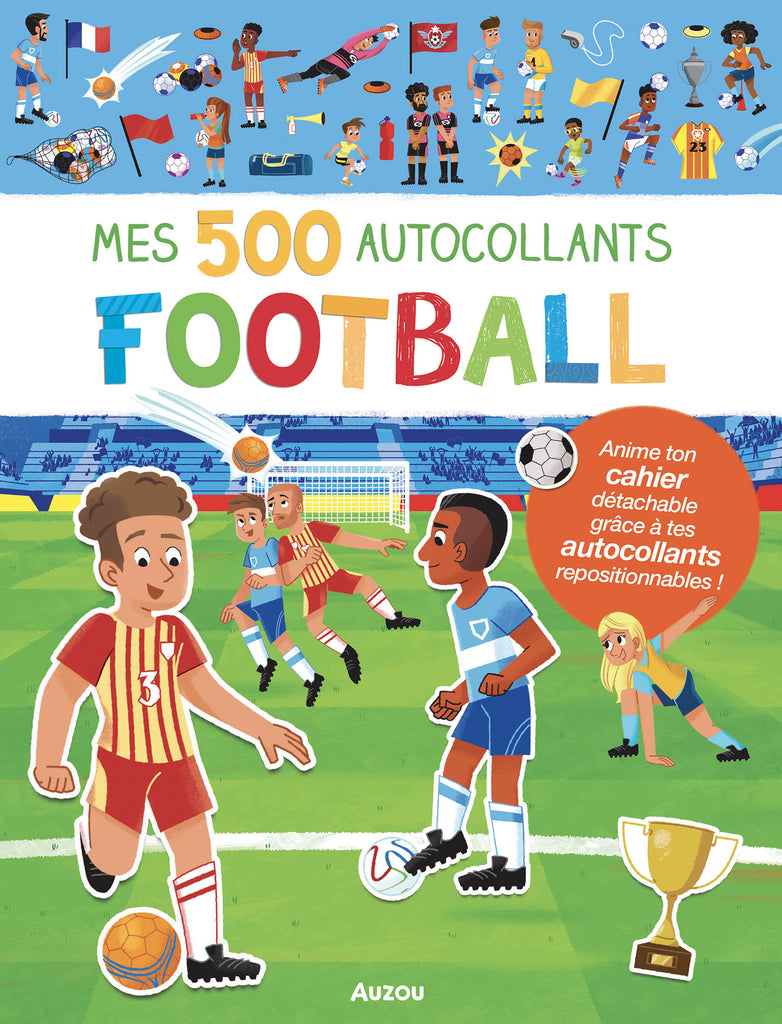 Auzou-mes 500 football stickers