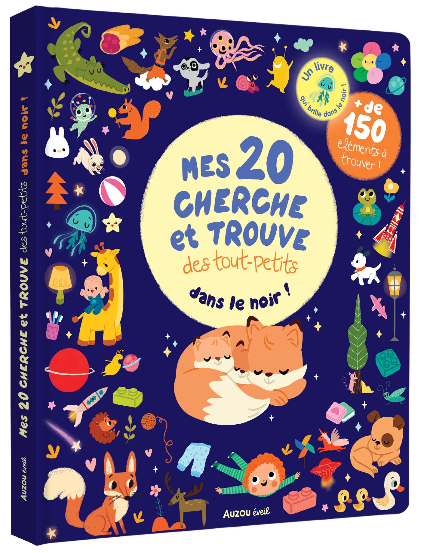 Mes 20 cherche et trouve des tout-petits: qui brillent dans le noir!