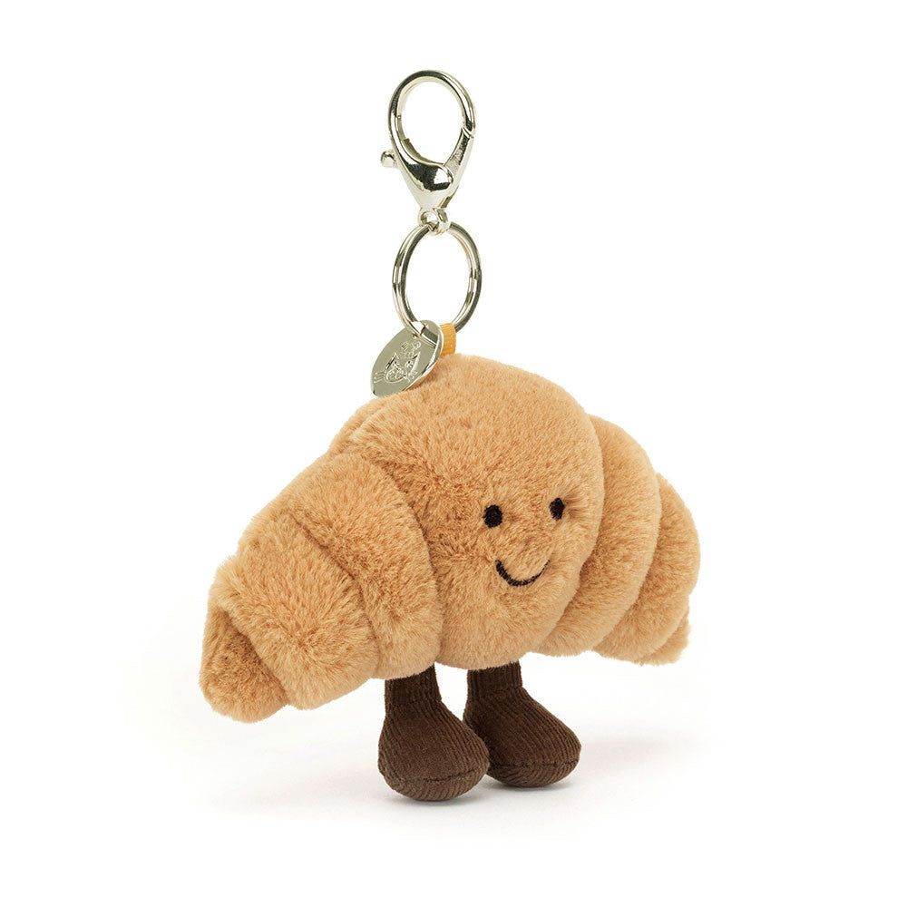 Jellycat-Amuseables Croissant Bag Charm (porte-clé croissant)