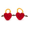 Jellycat-Val &amp; Tina, the padlocks of love (Amuseables Val &amp; Tina Love Locks)