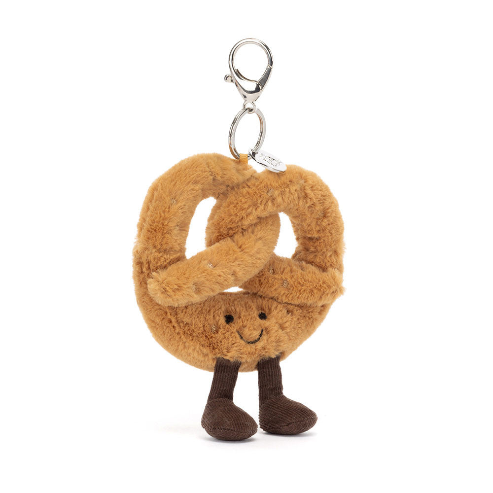 Jellycat-Amuseables Pretzel Bag Charm