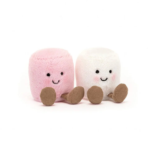 Jellycat-Amuseables Pink and White Marshmallows