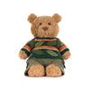 Jellycat-Bartholomew Bear Hiking Outfit