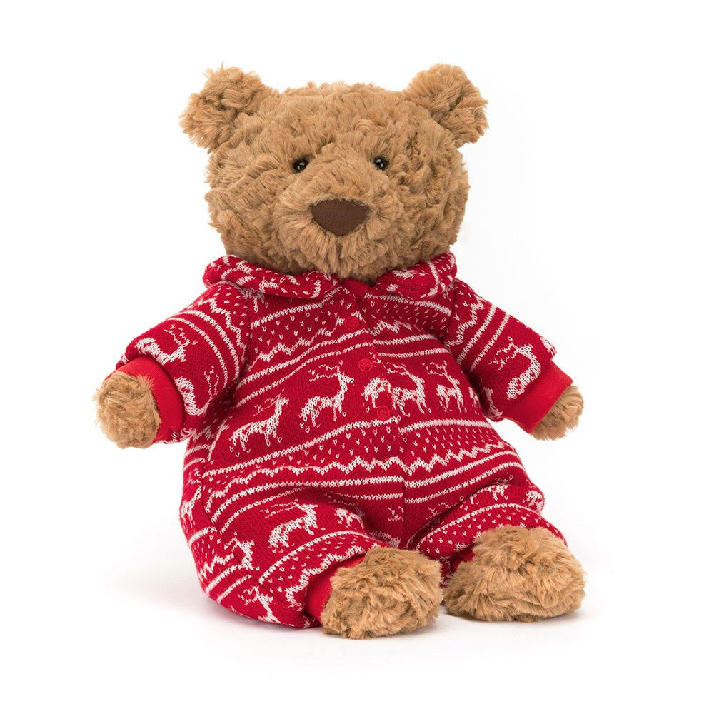 Jellycat-Bartholomew Bear Winter Pajamas