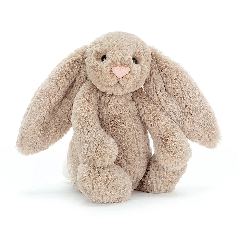 Jellycat-Bashful Lapin Beige Moyen Original (Medium)