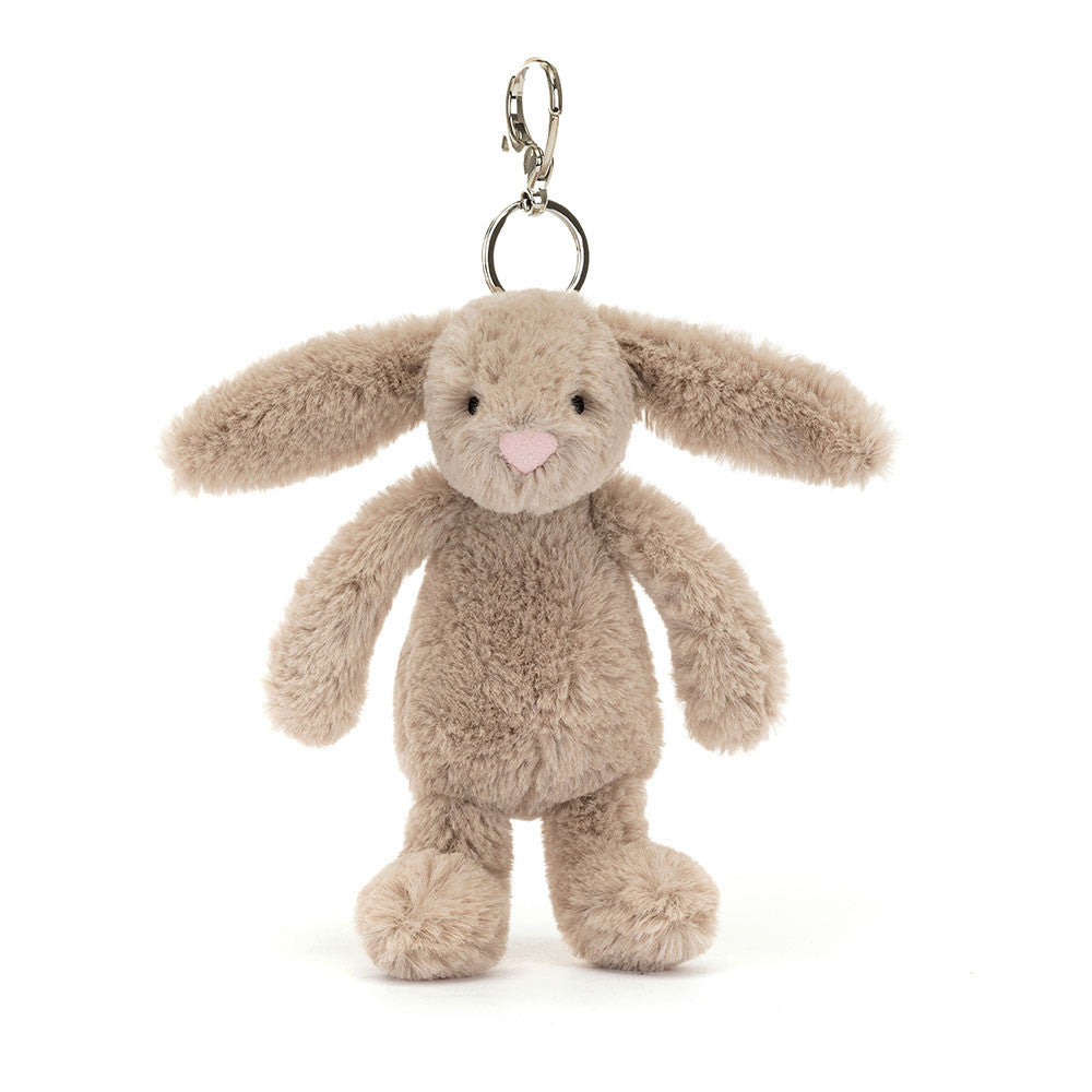 Jellycat-Bashful Beige Bunny Bag Charm