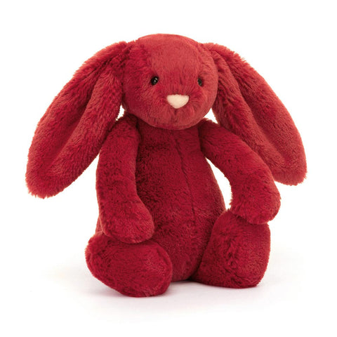 Jellycat-Bashful Cranberry Bunny (lapin)