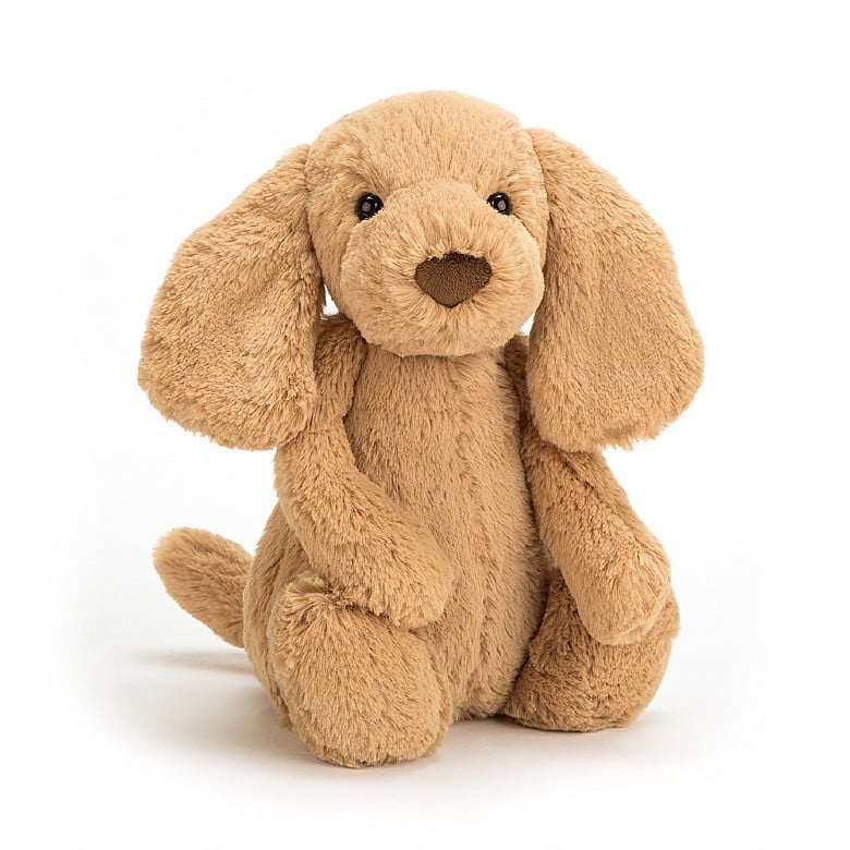 Jellycat-Toffee le chien médium (Bashful Toffee Puppy Original (Medium)