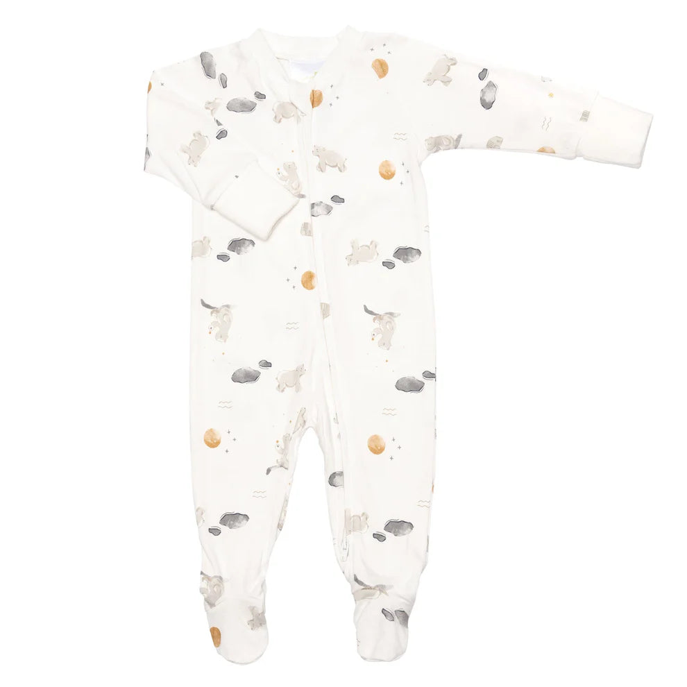 Bamboo Baby Pajamas - Full Moon Newborn