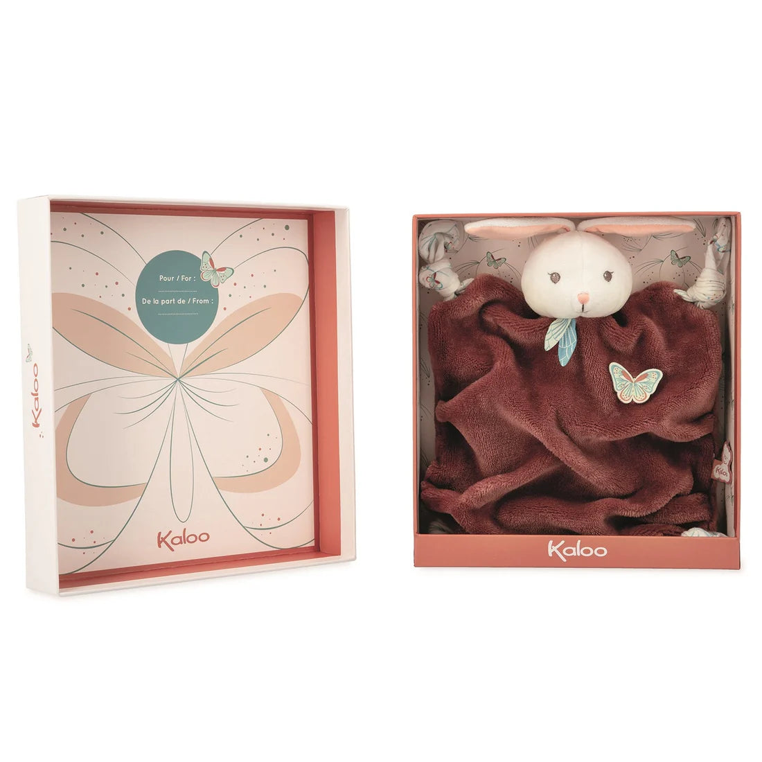 Kaloo-PLUME - DOUDOU LAPIN CANNELLE - 26 CM