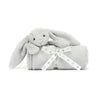 Jellycat - Plush Blanket, Bashful Grey Rabbit