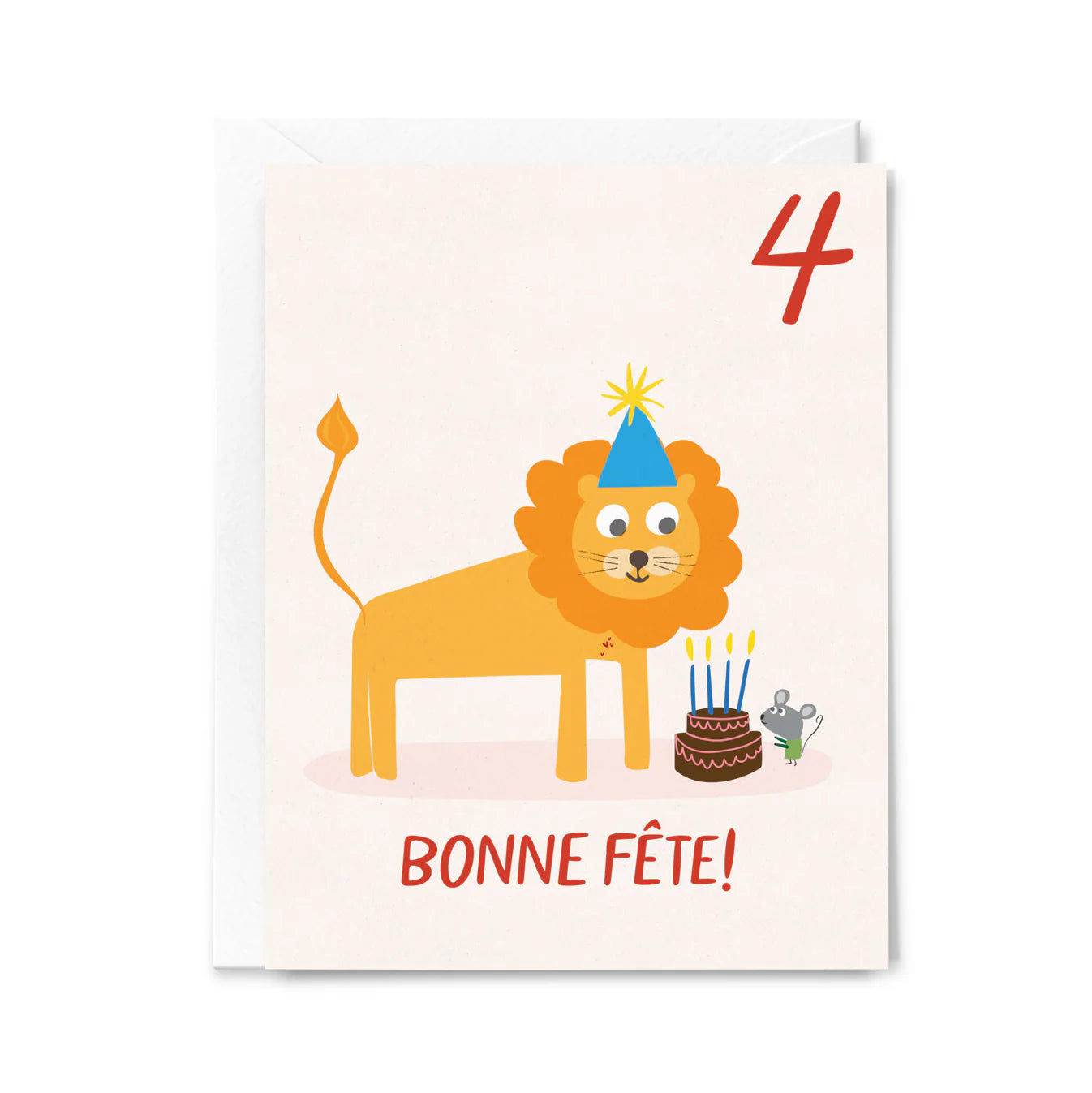 carte- happy just happy- 4 ans