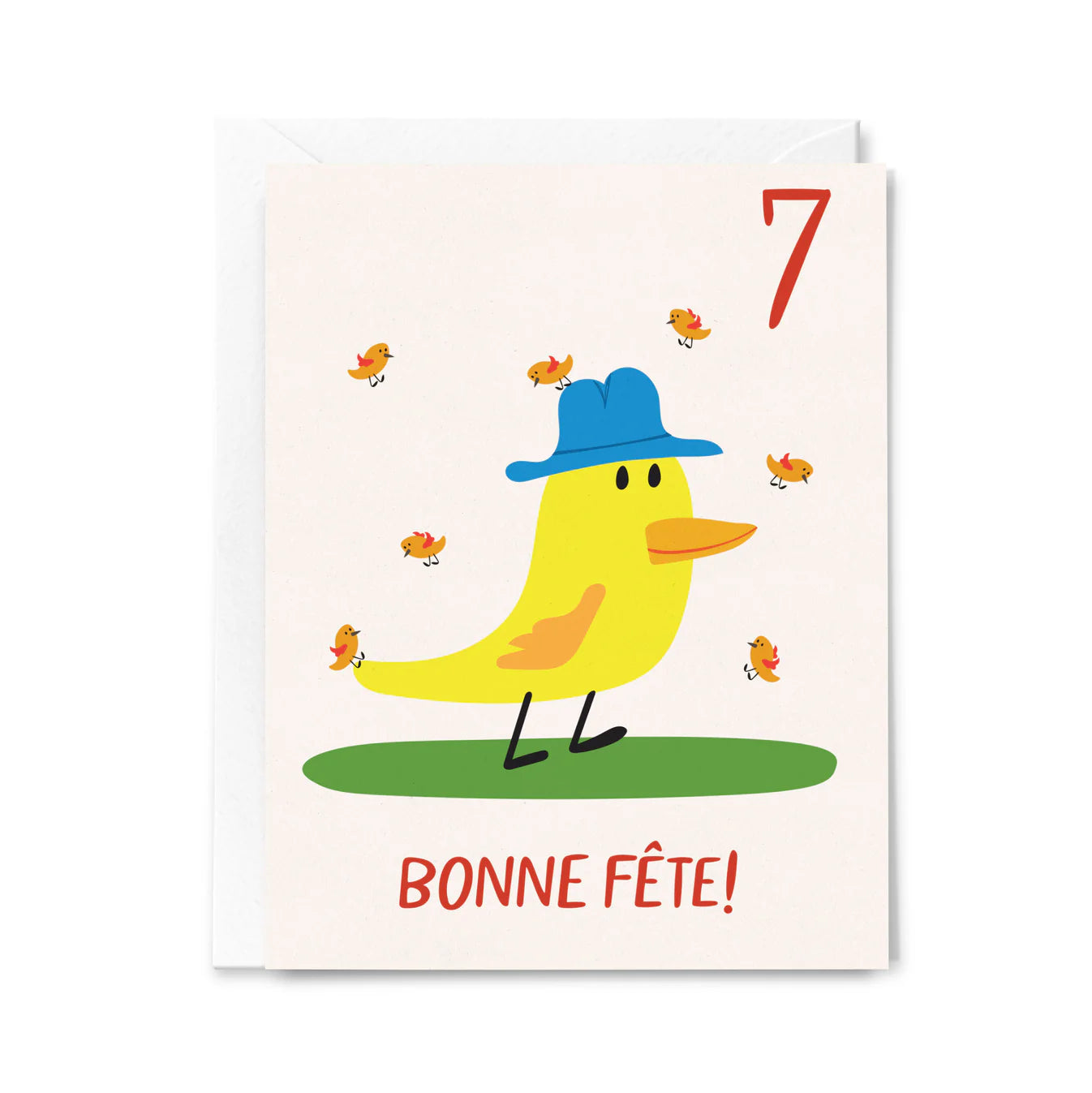carte- happy just happy- 7 ans