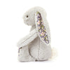 Jellycat-Lapin Blossom argent 'Bloom'  petit(Blossom Silver Bunny 'Bloom')