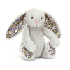 Jellycat-Lapin Blossom argent 'Bloom'  petit(Blossom Silver Bunny 'Bloom')