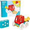 Ravensburger voiture télécommandée à construire 34605 avec télécommande et design coloré, jouet éducatif pour enfants.