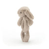 Jellycat - Hochet Lapin Bashful Beige