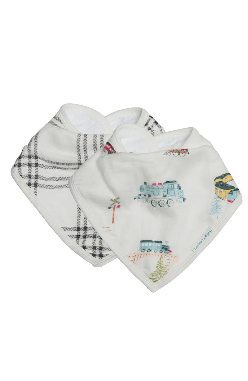 Bandana Bib Set - All Aboard