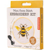Mini kit de broderie au point de croix – Abeille