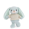 Bouncy Bunny – Lapin en peluche tout doux avec chandail rayé | Bukowski Bears