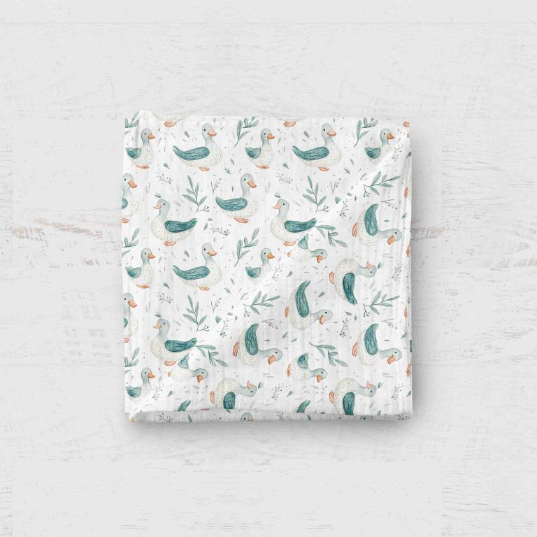 bébé o chaud-mousseline canard