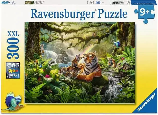 Ravensburger- Casse tete Jungle Wildlife Wonders 300 morceaux