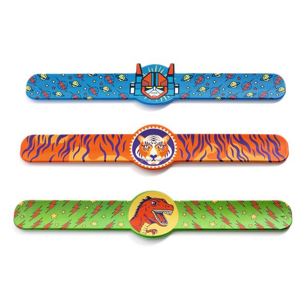Wrap Bracelets / Dino, Tiger, Superhero