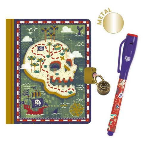 Djeco-Little secret notebook and felt-tip pen/Steve