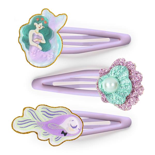 Djeco-Plume / Barrettes Loreleï x3