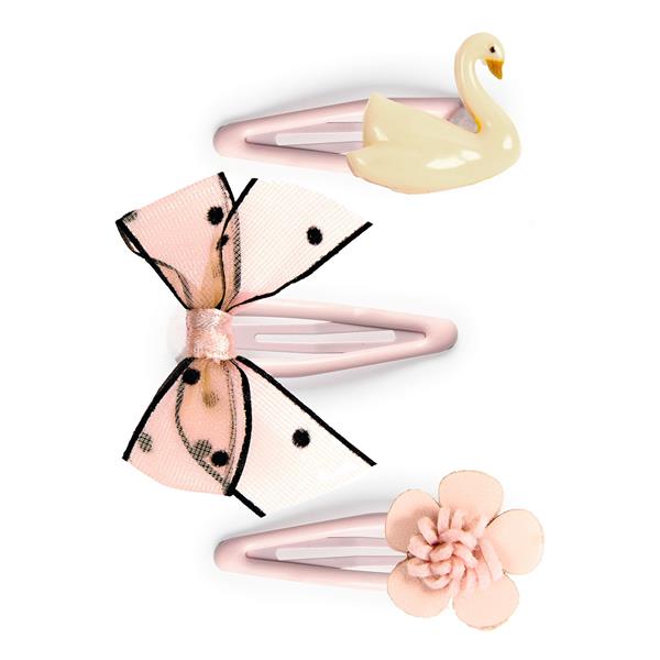 Djeco-Plume / Purple Hair Clips x3 FINAL SALE