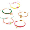 Macramé / Bracelets roses