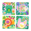 Coloriages magiques / Coucou caché maman-bébé du jardin