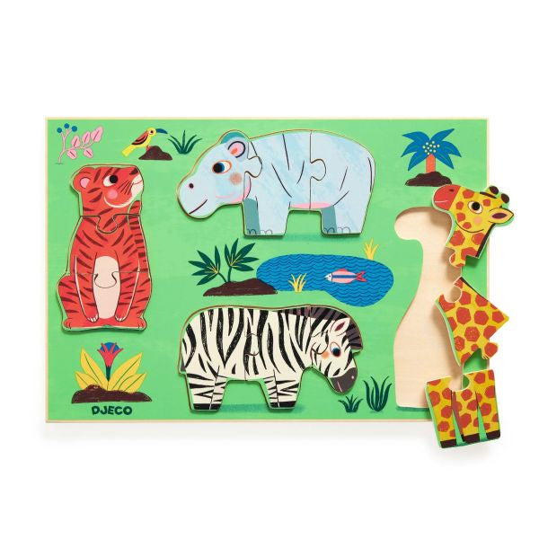 Wooden puzzle / Cuckoo Tiger