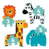 Djeco-Primo puzzle / Dans la jungle / 3,4,5,6 pcs