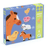 Primo Puzzle / À la ferme / 3, 4, 5, 6 pcs