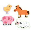 Primo Puzzle / À la ferme / 3, 4, 5, 6 pcs