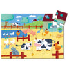Puzzle silhouette / Vache / 24 pcs