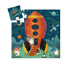 Puzzle silhouette / Navette spatiale / 16 pcs