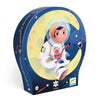 Djeco-Puzzle silhouette / An astronaut on the moon / 36 pcs